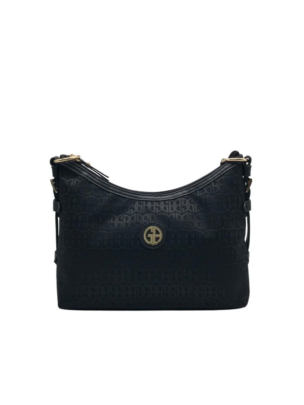 Giani Bernini Black Jacquard Shoulder Bag
